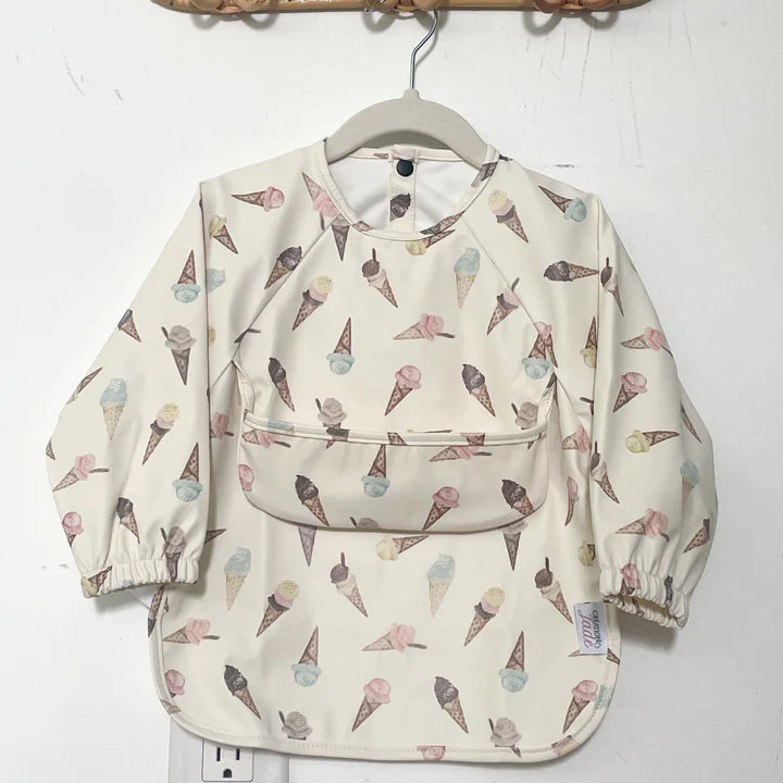 Bavettes manches longues à poche haute - Cornets