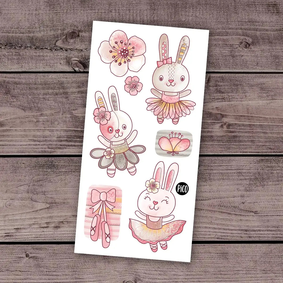 TATOUAGE TEMPORAIRE | LES LAPINES BALERINES