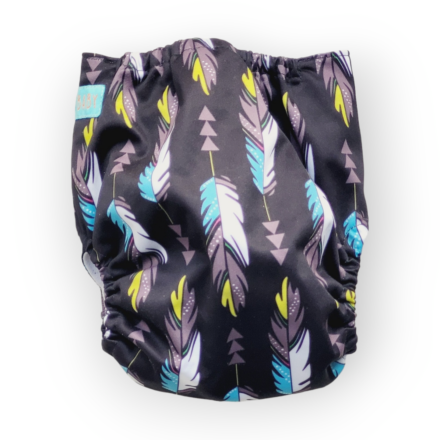 Couche À Poche-Boutons | Alva Baby | Plumes