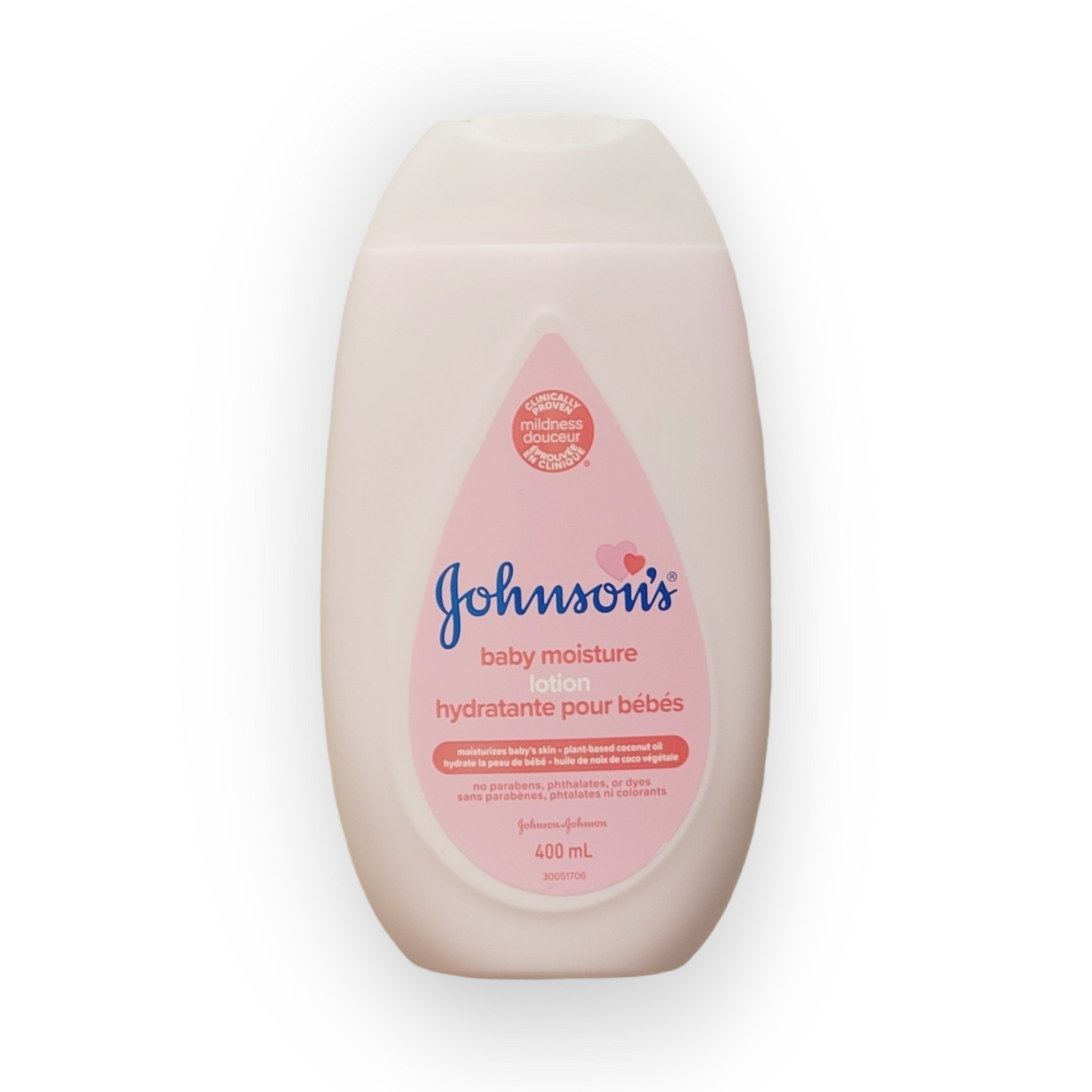 Lotion hydratante pour bébé | Johnson's | 400 ml