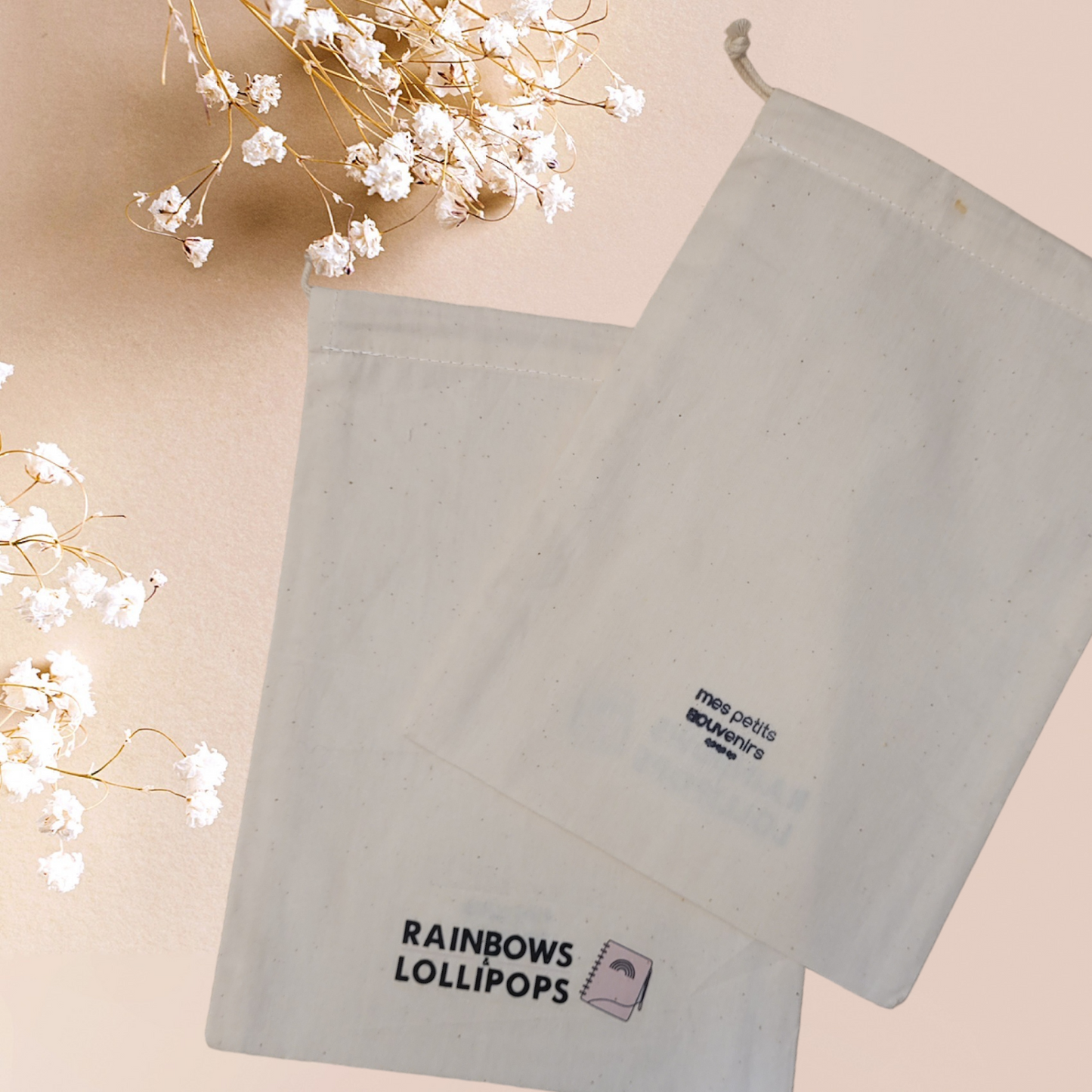 Pochette SOUVENIRS EN COTON | FRANÇAIS