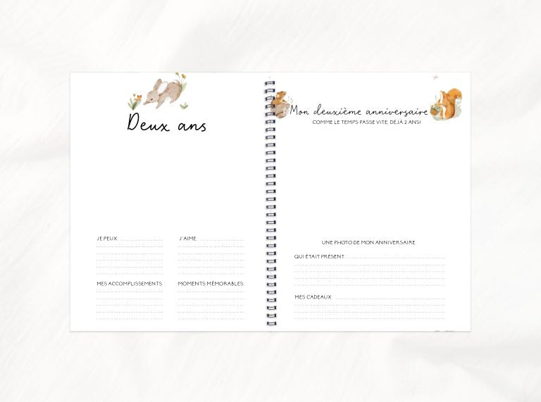 Livre de bébé | Petits copains de la forêt