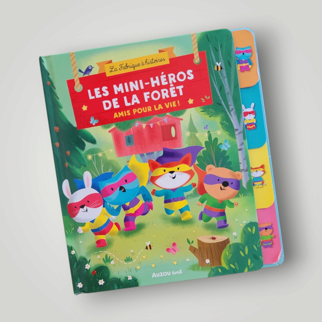 LIVRE | Auzou | Les minis-héros de la forêt