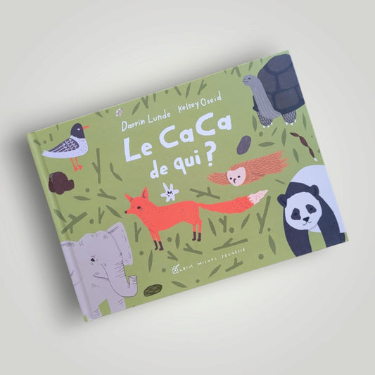 LIVRE | ALBIN MICHEL-JEUNESSE | Le caca de qui?