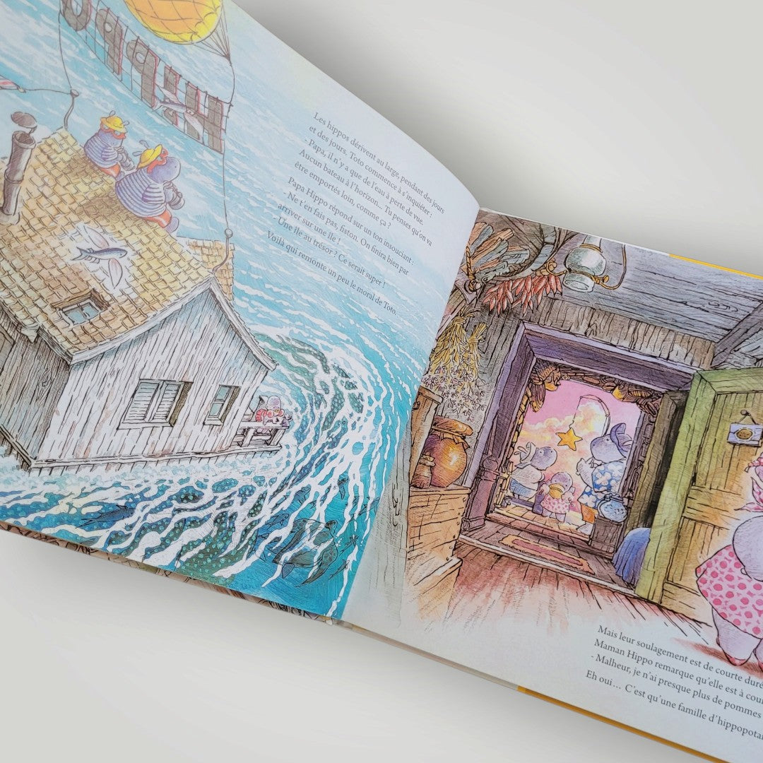 LIVRE | Nobi Nobi | La maison-ballon de la famille Hippo