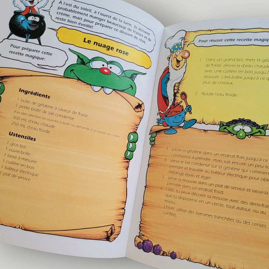 LIVRE | Héritage jeunesse | Les Recettes magiques du magicien Magouille