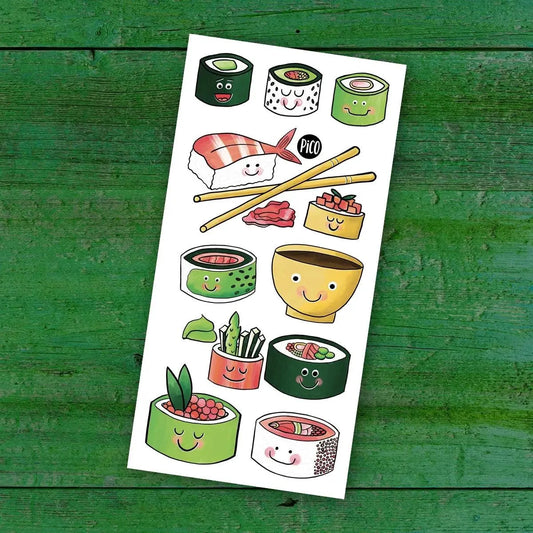 TATOUAGE TEMPORAIRE | LES MINIS SUSHIS