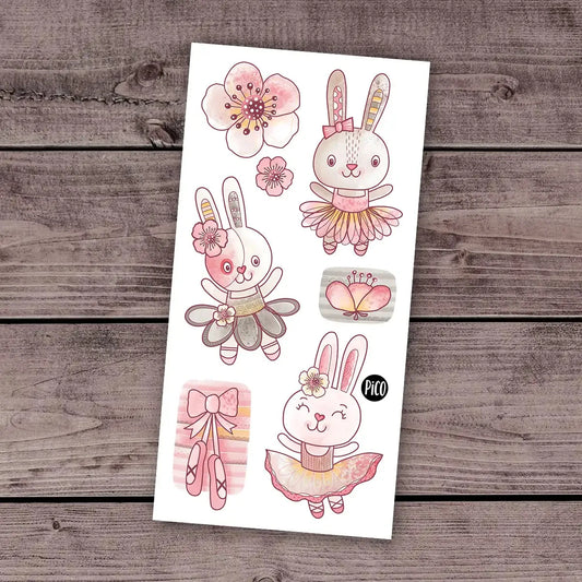 TATOUAGE TEMPORAIRE | LES LAPINES BALERINES