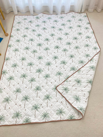 *PRÉCOMMANDE* Nappe de plage et de jeu | Palmiers