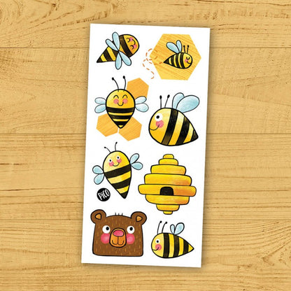 TATOUAGE TEMPORAIRE | LES ABEILLES OUVRIÈRES
