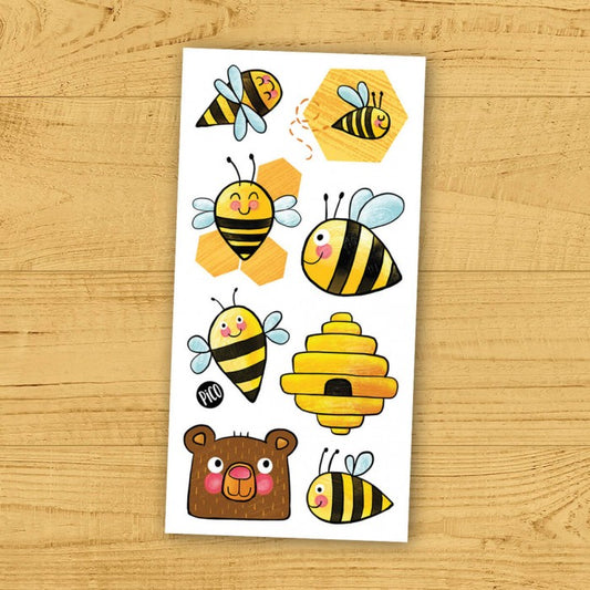 TATOUAGE TEMPORAIRE | LES ABEILLES OUVRIÈRES