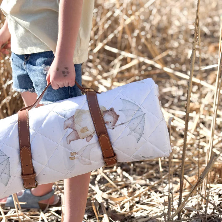 *PRÉCOMMANDE* Nappe de plage et de jeu | Ours et oies