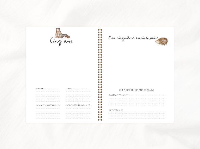 Livre de bébé | Balade en forêt