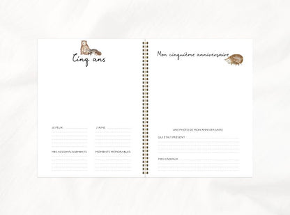 Livre de bébé | Balade en forêt