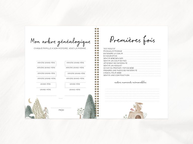 Livre de bébé | Balade en forêt