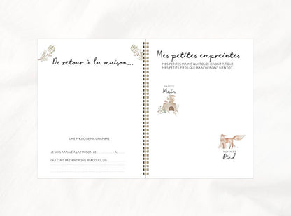 Livre de bébé | Balade en forêt