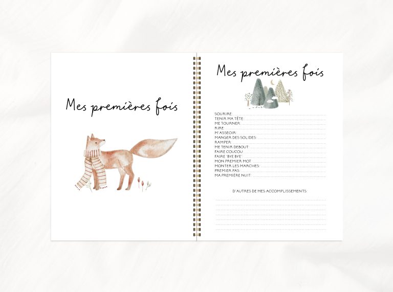 Livre de bébé | Balade en forêt