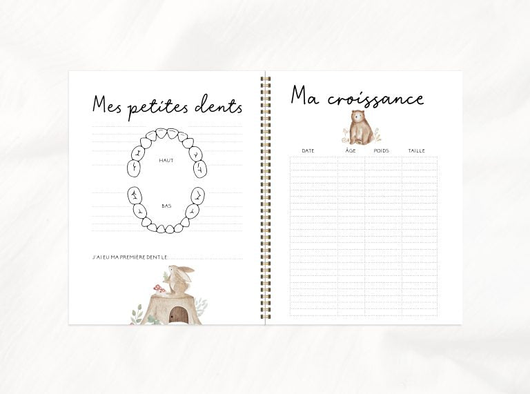 Livre de bébé | Balade en forêt