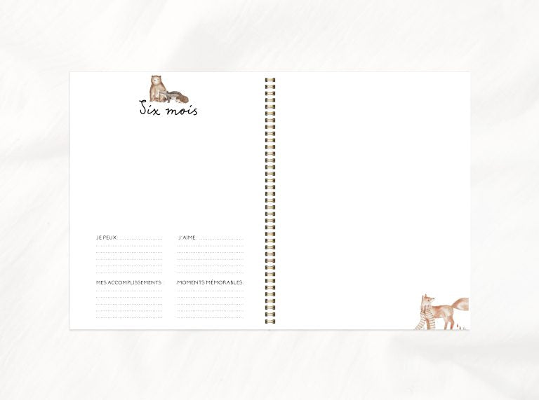 Livre de bébé | Balade en forêt