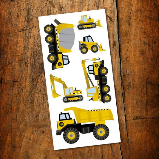 TATOUAGE TEMPORAIRE | VROUMMMM... LES CAMIONS