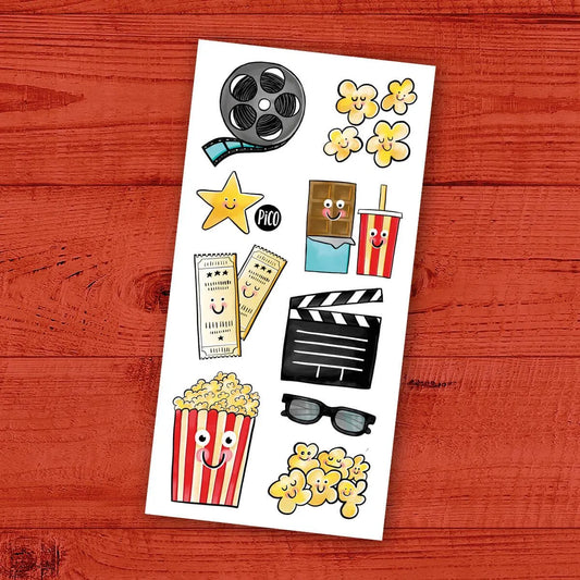 TATOUAGE TEMPORAIRE | SOIRÉE AU CINÉMA