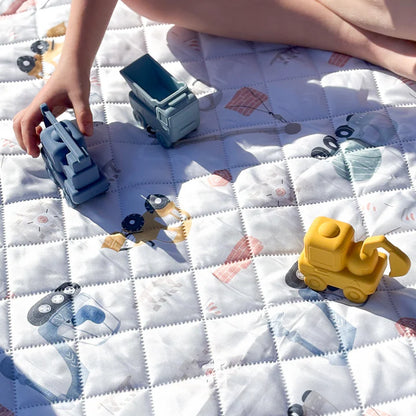 *PRÉCOMMANDE* Nappe de plage et de jeu | Camions