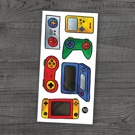 TATOUAGE TEMPORAIRE | LES JEUX VIDÉOS