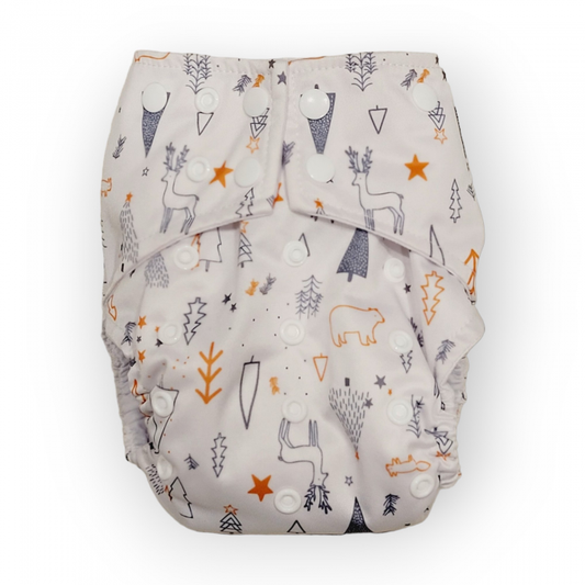 Couche À Poche-Boutons LPO | Forêt Enchantée