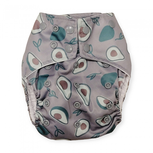 Couche À Poche-Boutons LPO | Guacamole