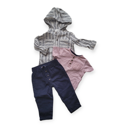 Ens. 3 mcx | Carter's | 12 Mois