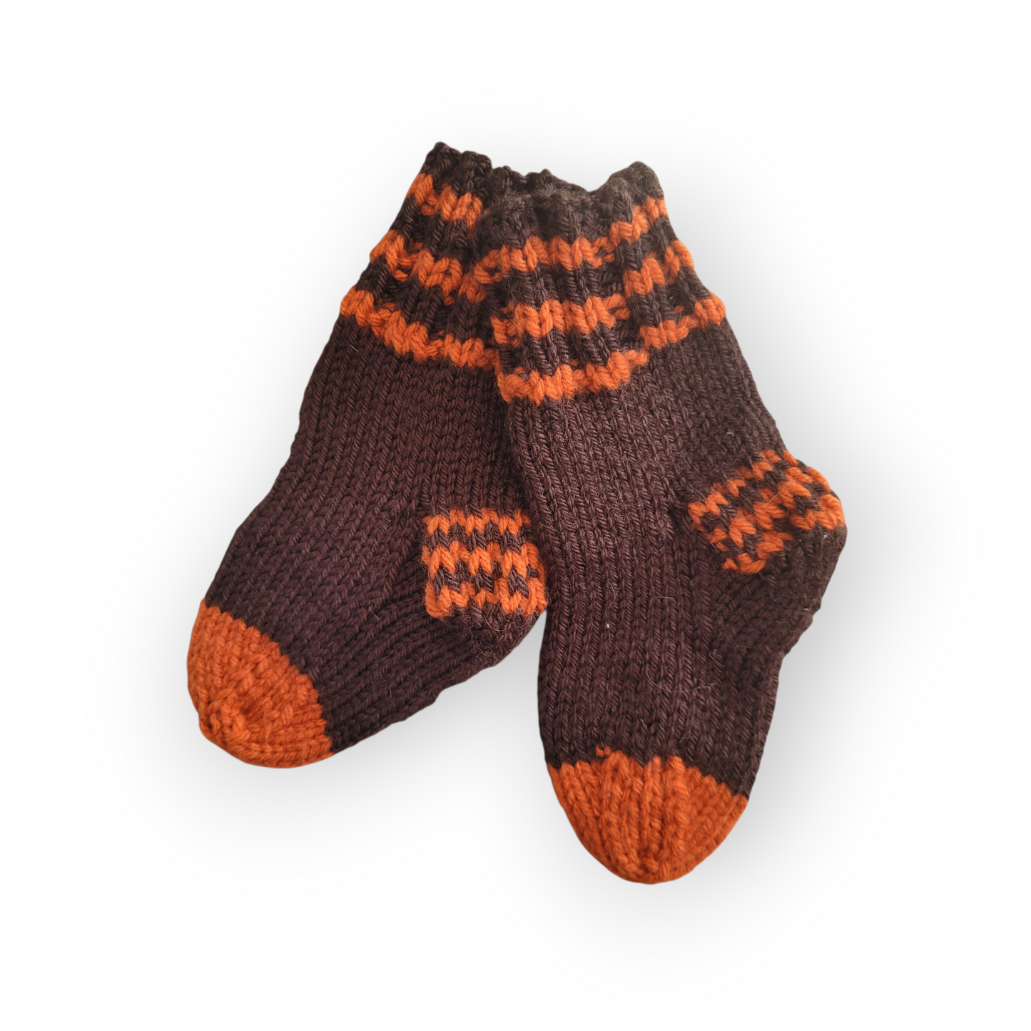 Bas de tricot | Fait main | 10 cm