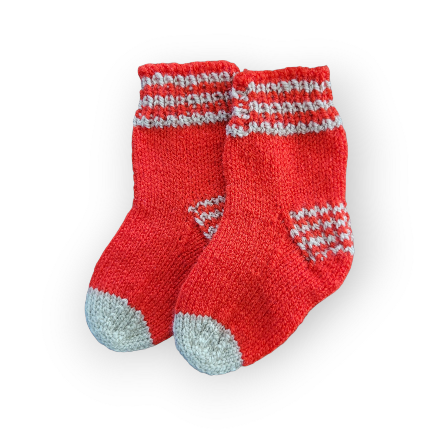 Bas de tricot | Fait main | 10 cm