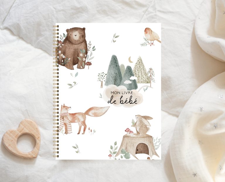 Livre de bébé | Balade en forêt