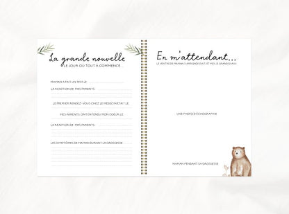 Livre de bébé | Balade en forêt