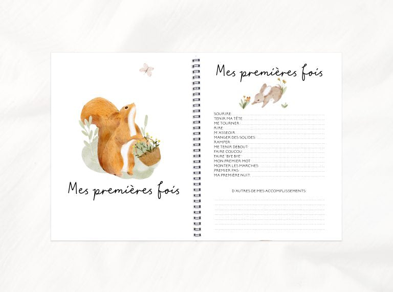 Livre de bébé | Petits copains de la forêt