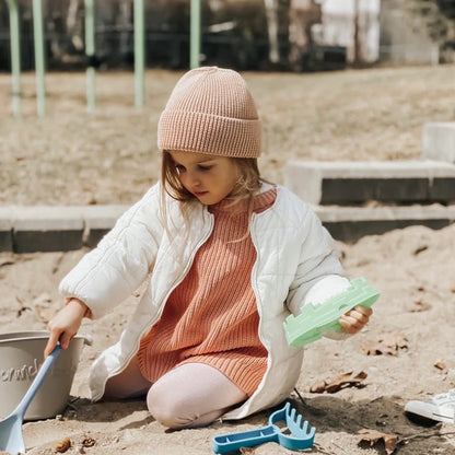 Scrunch sceau et pelle - Taupe