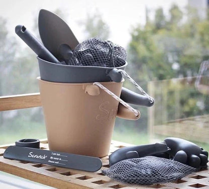 Scrunch sceau et pelle - Taupe