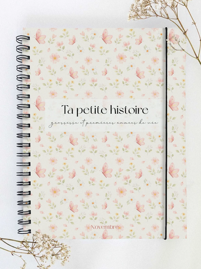 Ta petite histoire | Livre de bébé et grossesse 0 à 5 ans | Capucine