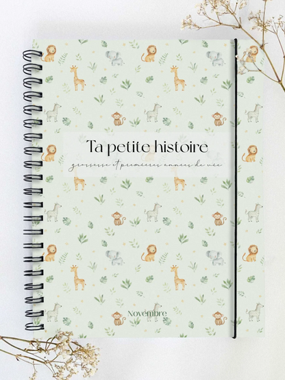 Ta petite histoire | Livre de bébé et grossesse 0 à 5 ans | Savane