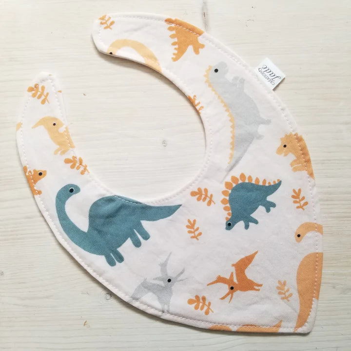 Bavoir - Col en U - Dinos